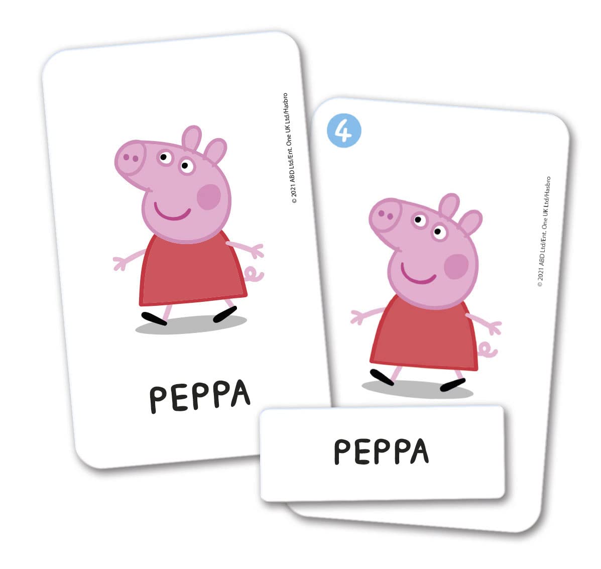 Clementoni Peppa Pig Educational Playing Cards, 100% Recycled materials (Ages 3+) - Made in Italy