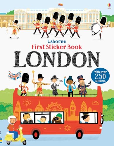 First Sticker Book London - Printed in Malaysia