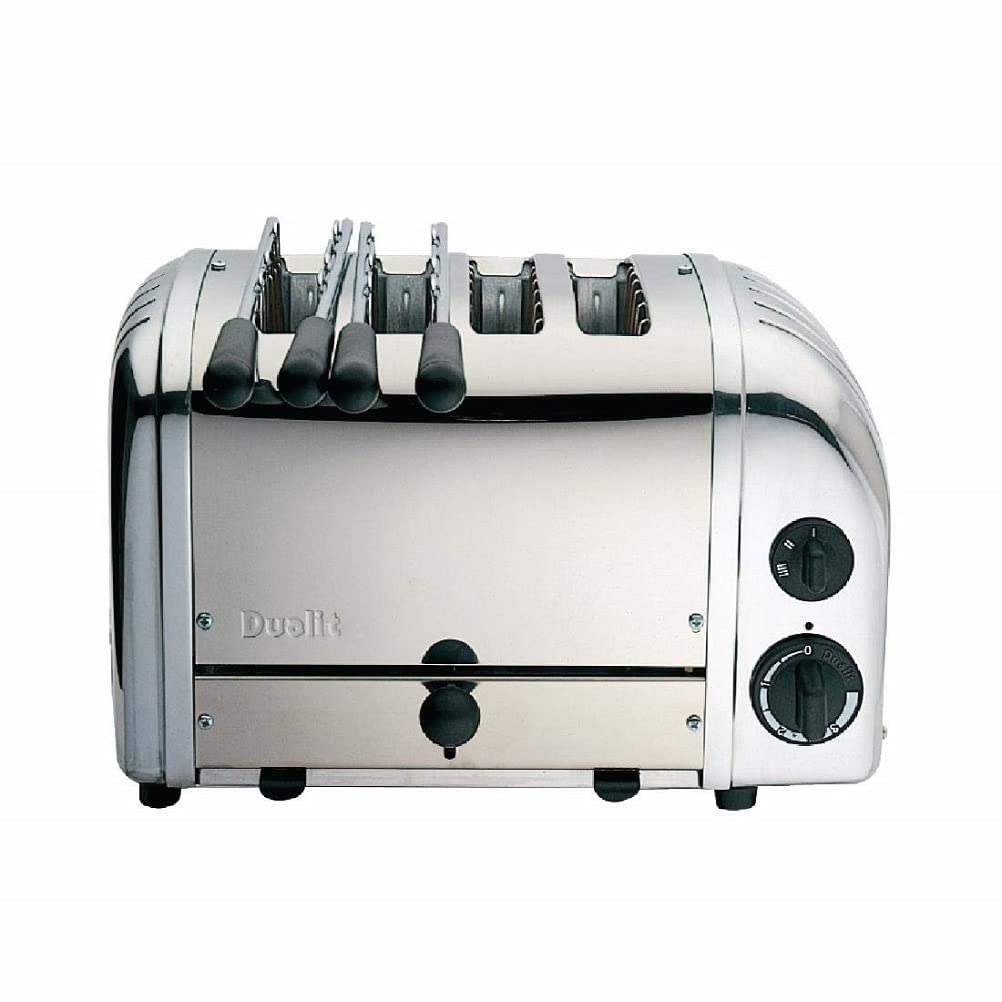 Dualit Combi 2+2 Toaster Stainless Steel 42174 - Made in UK