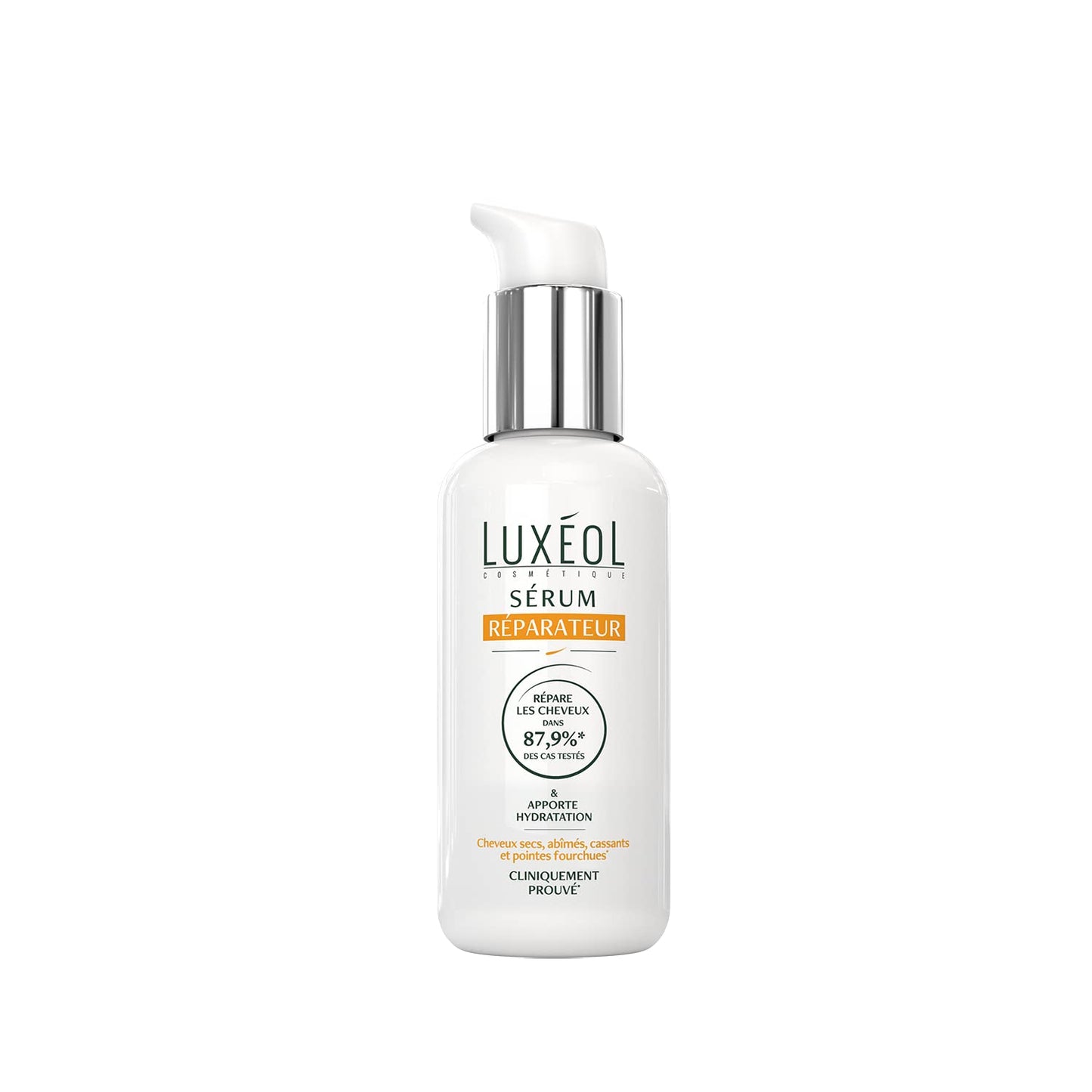 LUXÉOL Moisturising Repair Serum for Dry, Weakened, Brittle Hair and Split Ends - Made in France