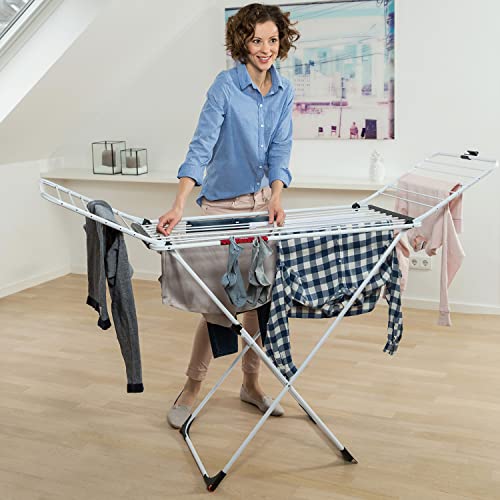 Vileda Extra X-Legs Clothes Airer with 20m Washing Line - Made in Italy