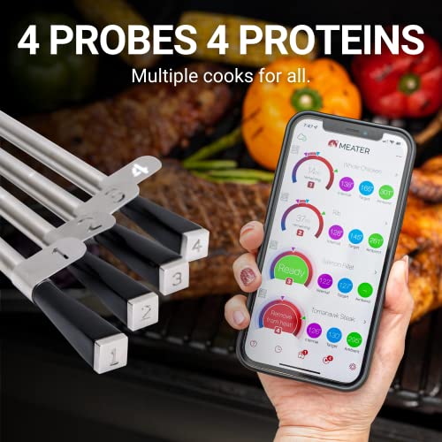 MEATER Block: 4-Probe Premium WiFi Smart Meat Thermometer - Made in Taiwan