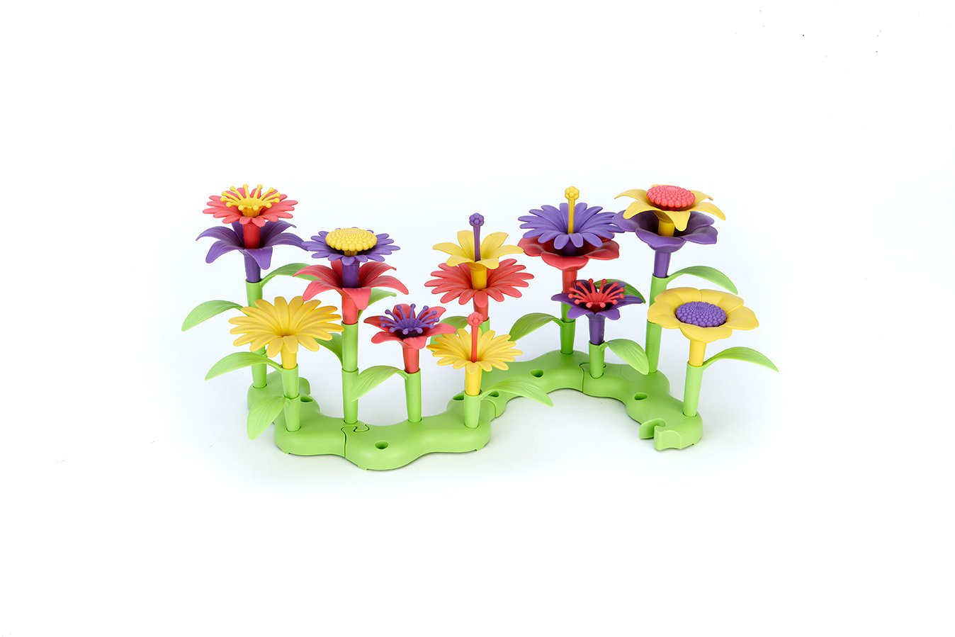 Green Toys Build a Bouquet Flower Set - Made in U.S.A.