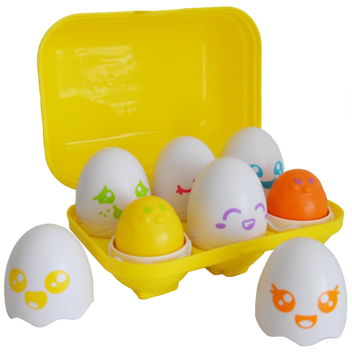 TOMY Toomies Hide and Squeak Eggs Baby Toy (6 - 36 Months) - Made in Vietnam