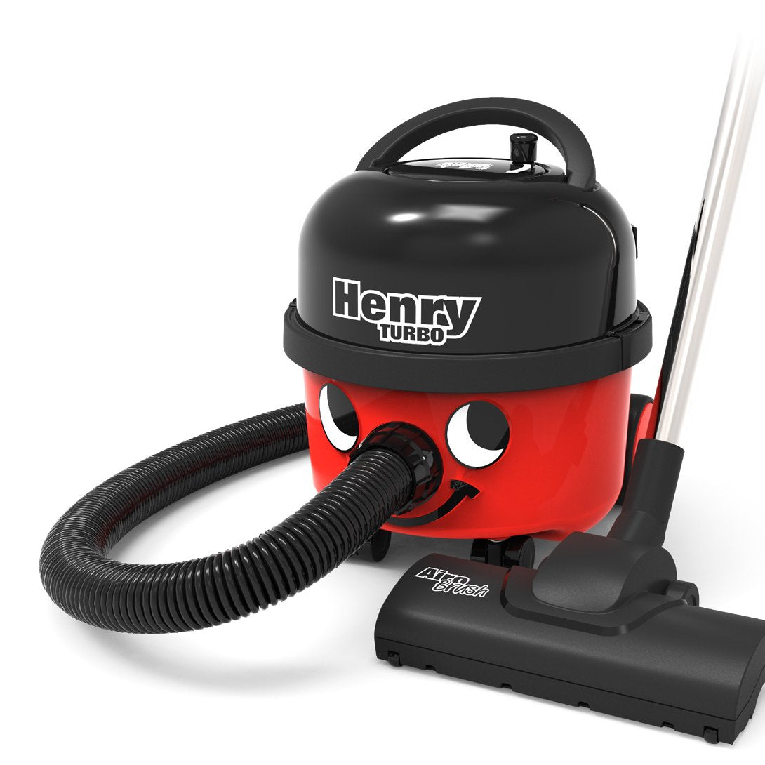 Henry Turbo Vacuum Cleaner with AiroBrush Turbo Head, 620W, 6L - Made in UK