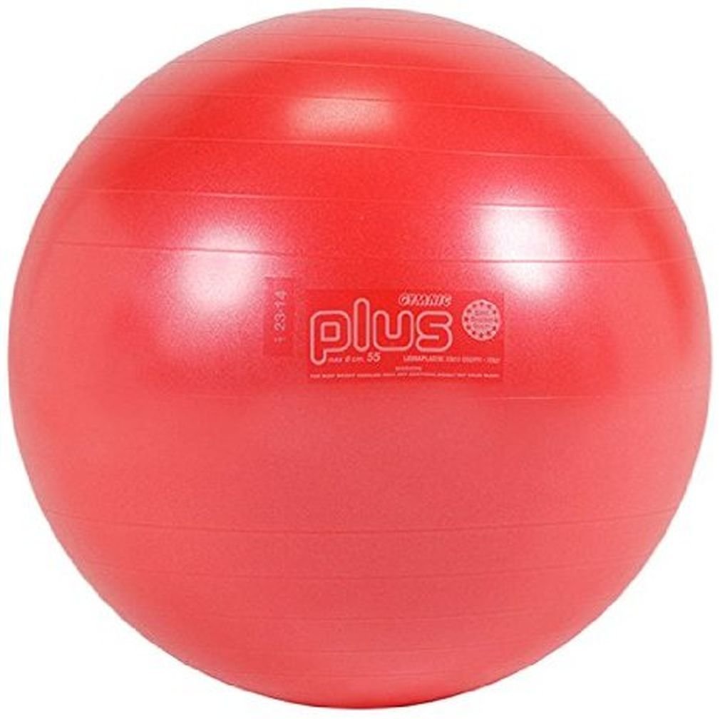 Gymnic "Classic Plus 55" Ball (Red) - Made in Italy