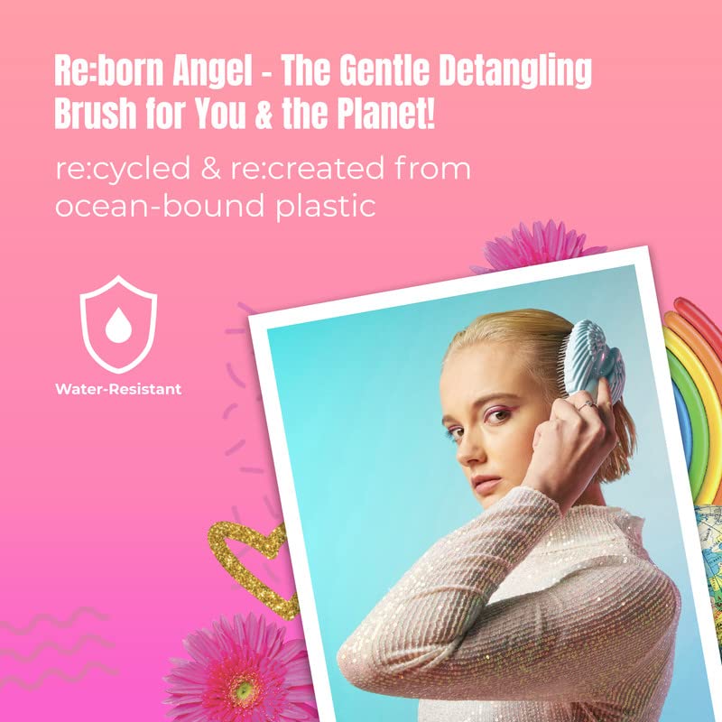 Tangle Angel REBORN Angel Detangling Eco Friendly Hair Brush - Made in UK