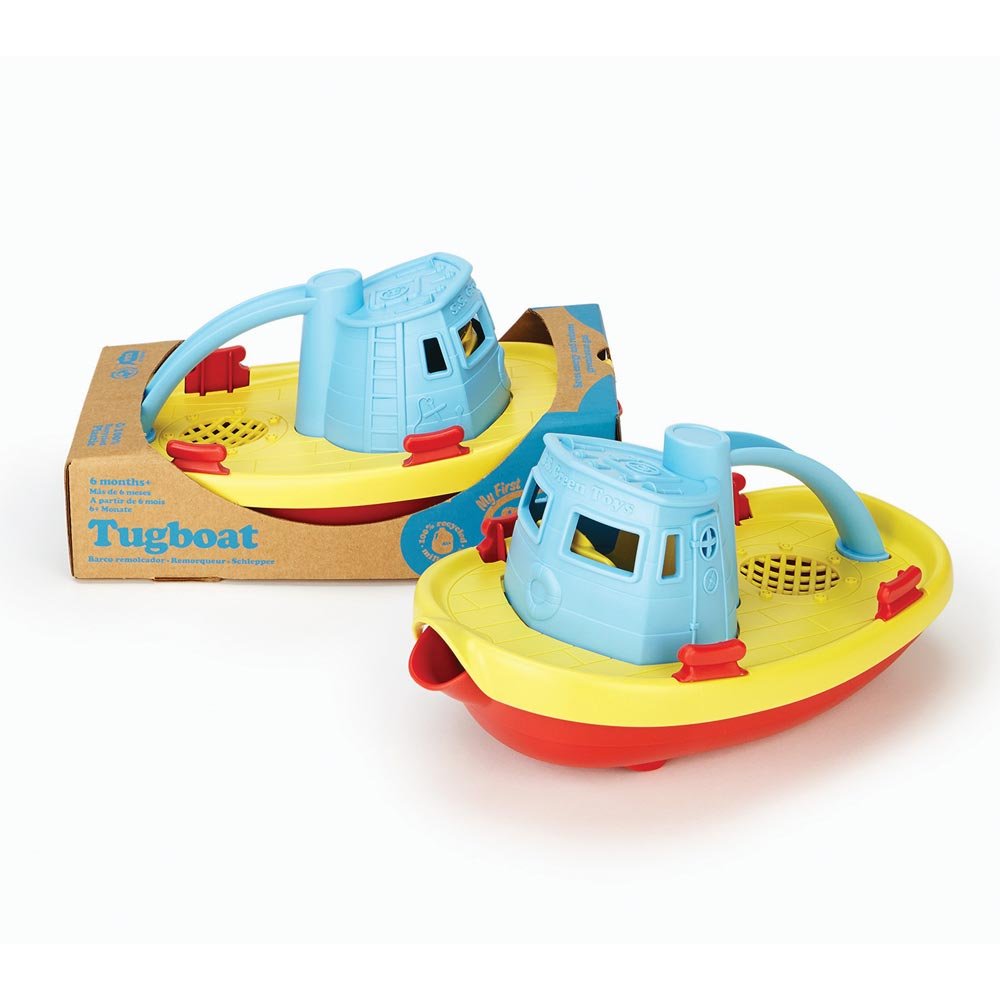 Green Toys My First Tug Boat (Blue) - Made in U.S.A.