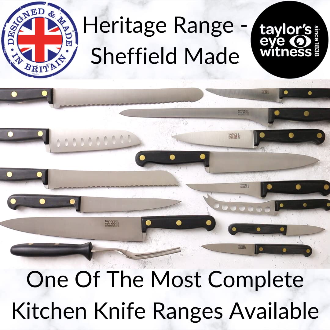Taylors Eye Witness  Heritage Range 15cm Small Stainless Steel Cooks Knife - Made in England