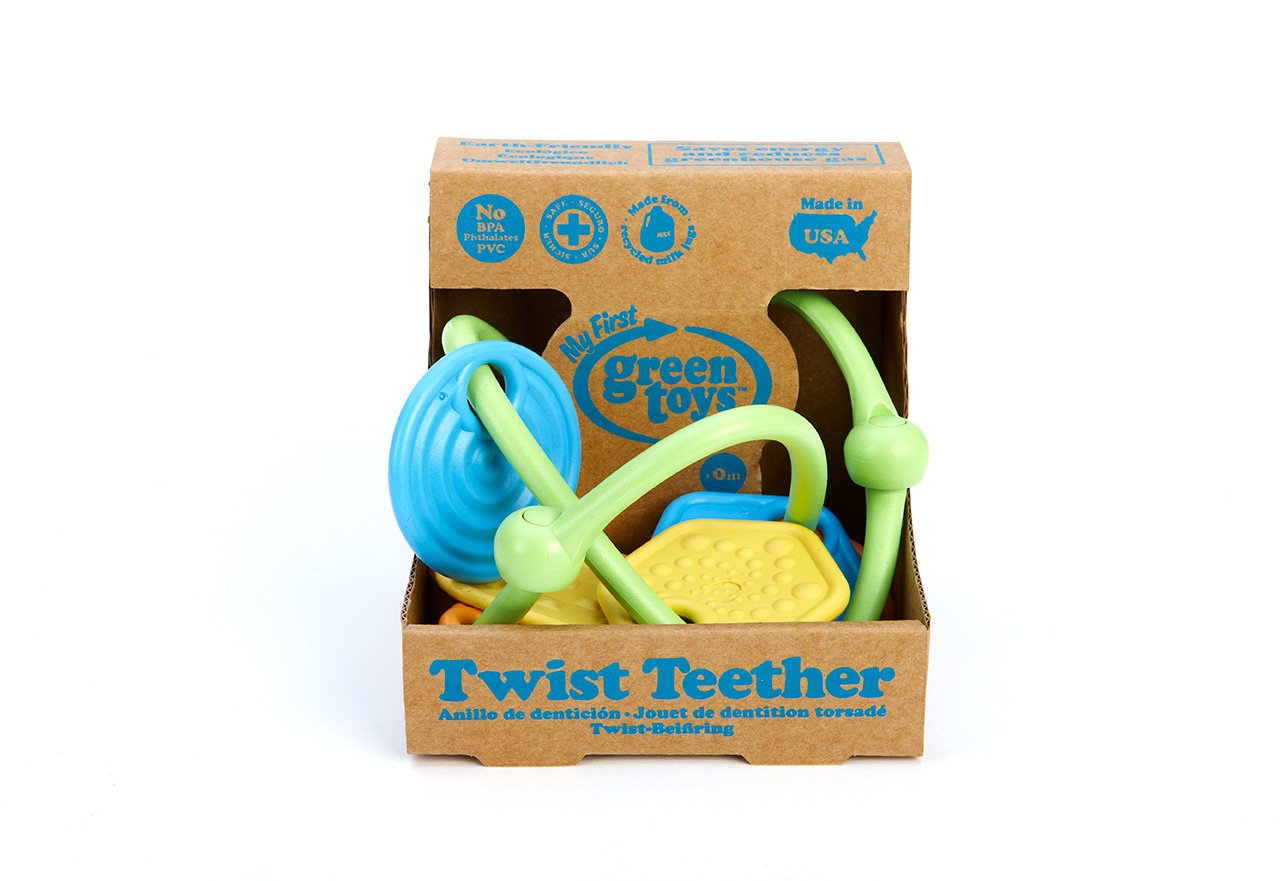 Green Toys Twist Teether - Made in U.S.A.