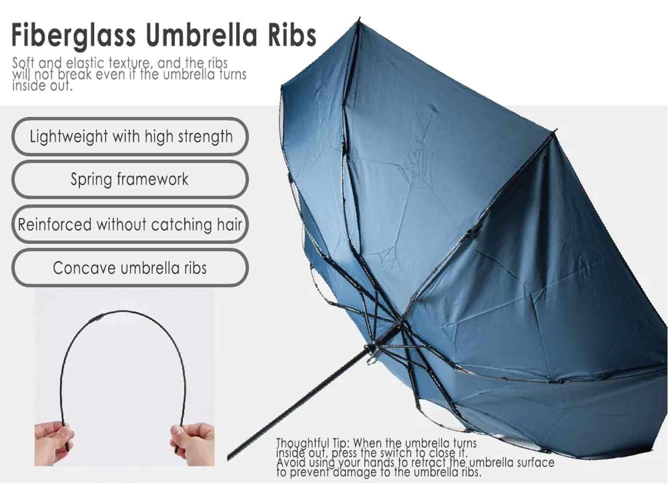 F Seasons Extra Large Windproof Automatic Open and Folding Umbrella - Made in Taiwan