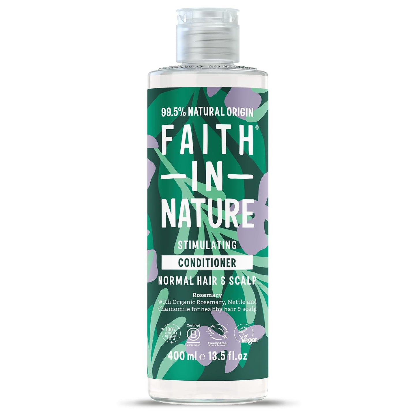 Faith In Nature Natural Rosemary Conditioner 400ml - Made in UK