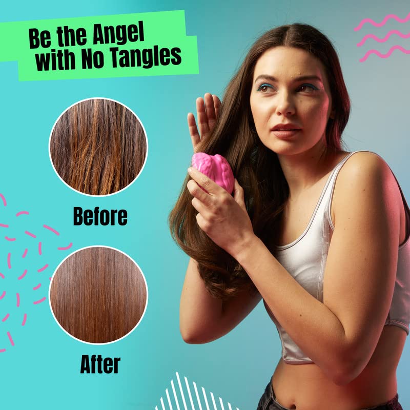 Tangle Angel REBORN Angel Detangling Eco Friendly Hair Brush - Made in UK
