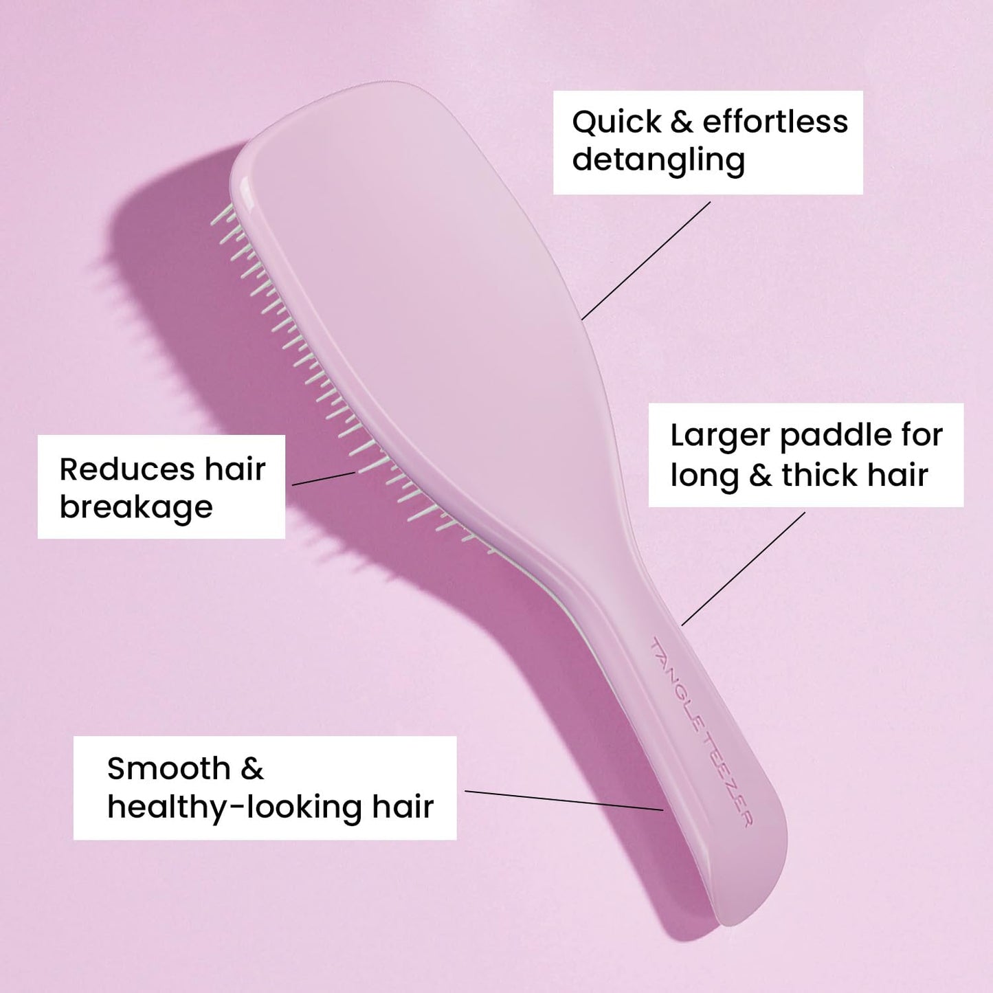 Tangle Teezer The Large The Ultimate Detangler Hairbrush (Rose Sage) - Made in UK