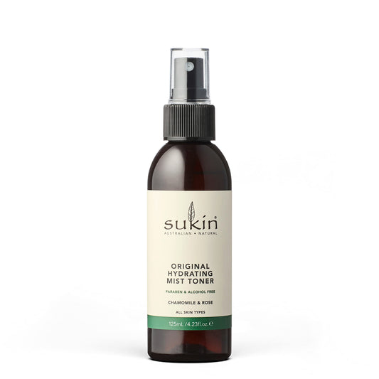 Sukin Signature Chamomile & Rosewater Hydrating Mist Toner 125ml - Made in Australia