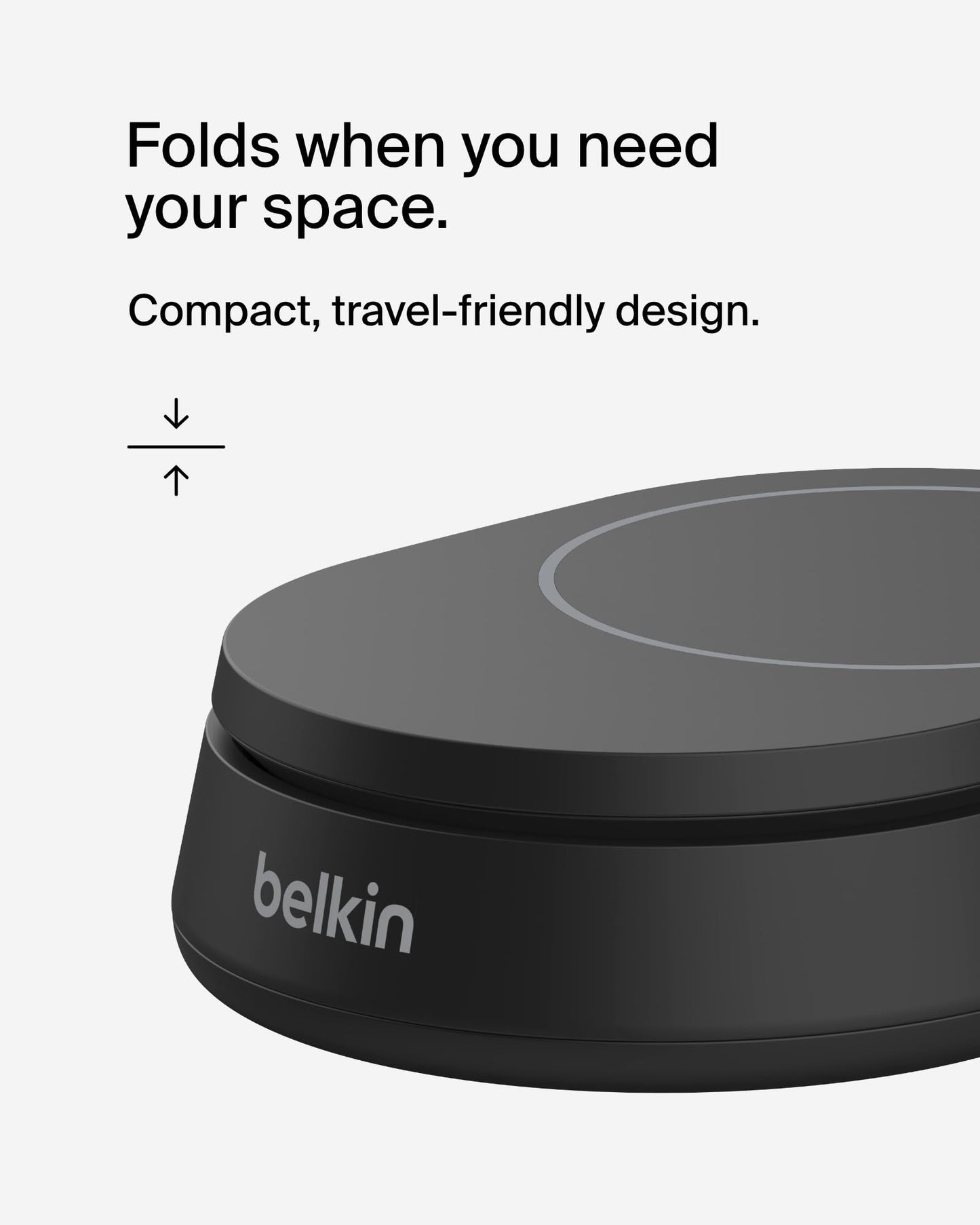 Belkin BoostCharge Pro 15W convertible magnetic wireless charging stand - Made in Vietnam