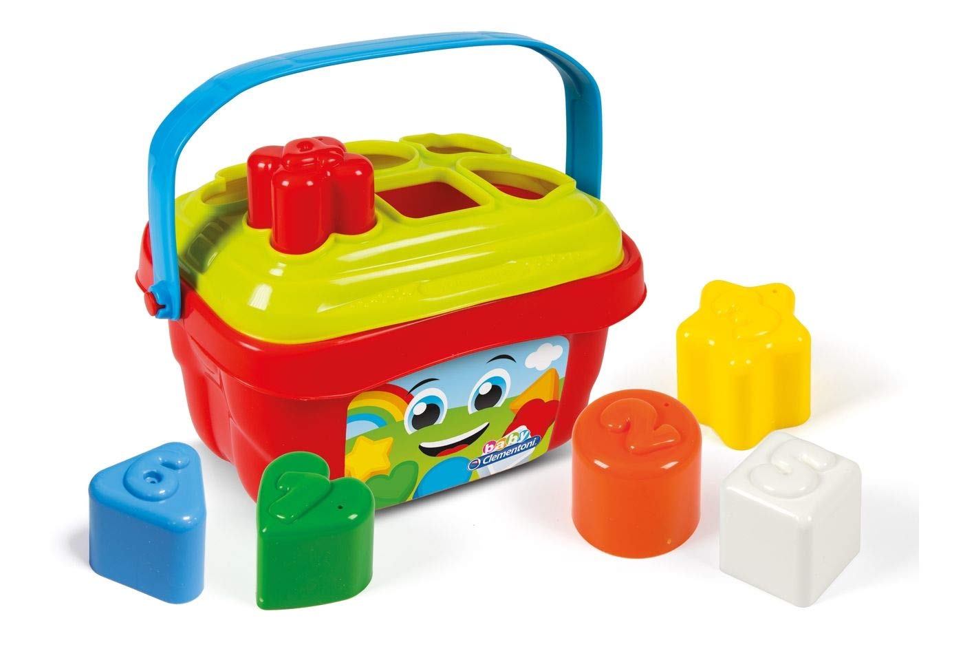 Clementoni "Shape Sorter Bucket" Toy - Made in Italy