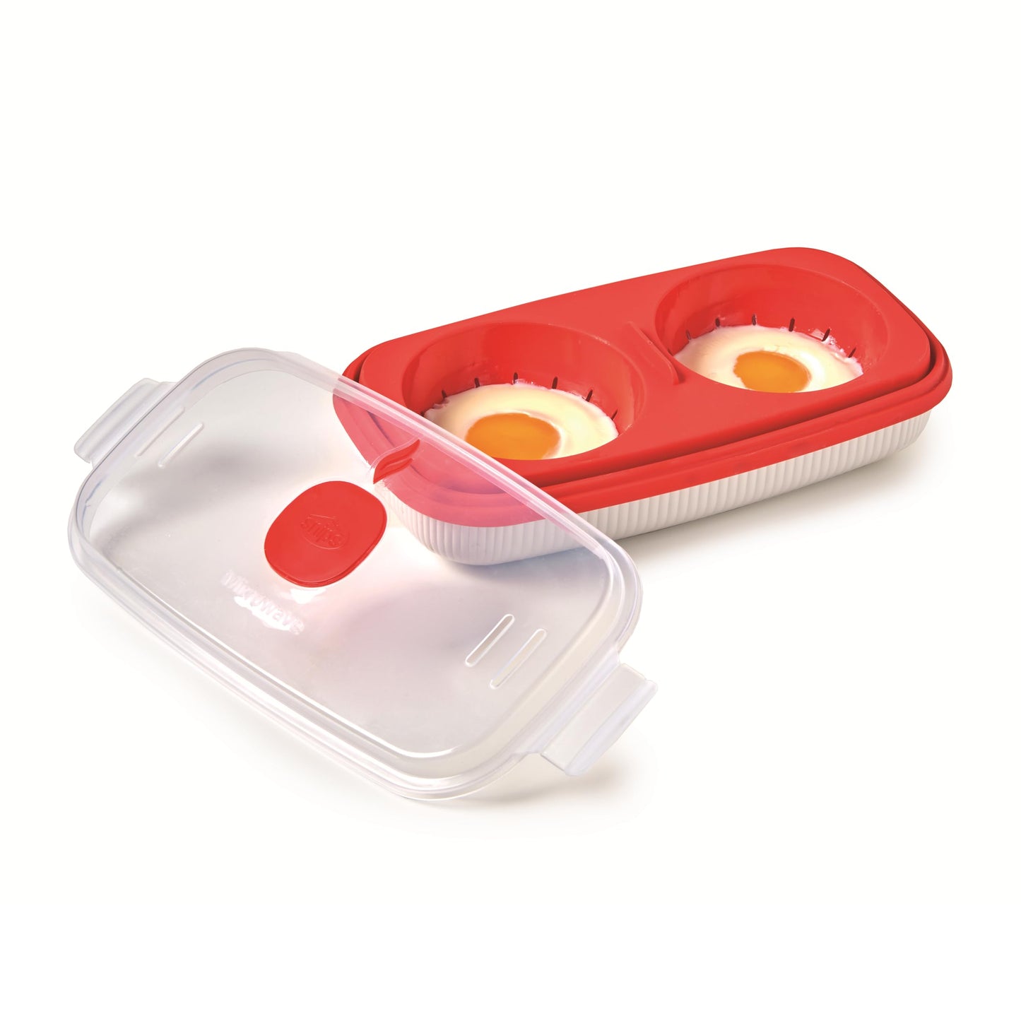 Snips Microwave EGG POACHER and Omelette Maker 0.75L (24 x 12.5 x 6 cm) - Made in Italy