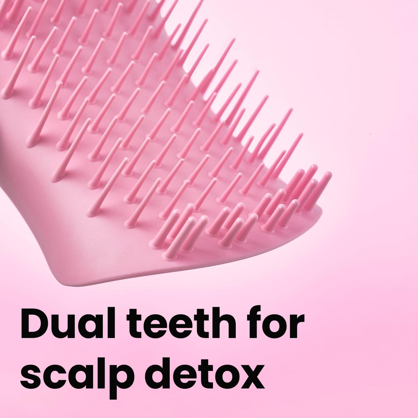 Tangle Teezer The Scalp Exfoliator & Massager (Pretty Pink) - Made in UK