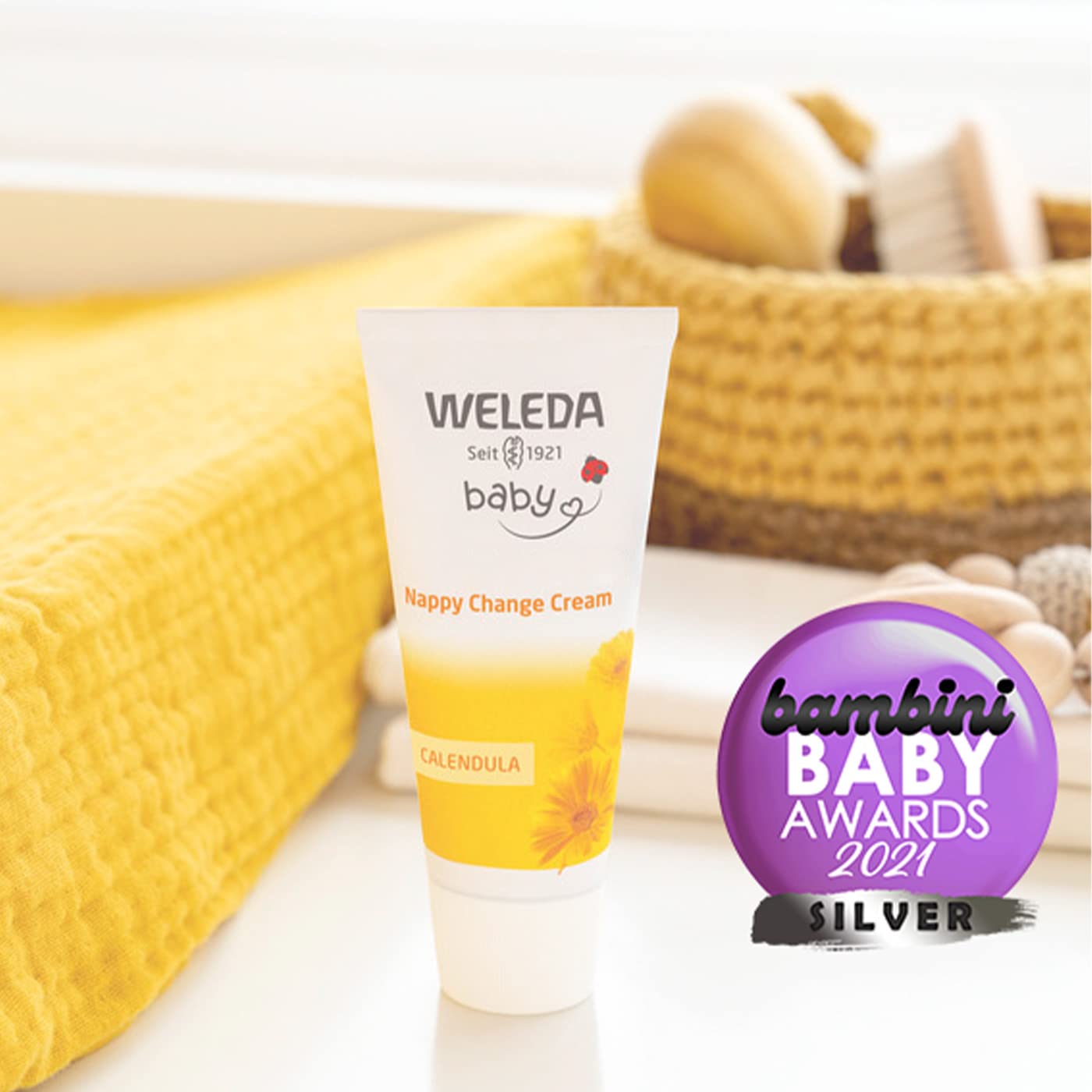 Weleda Baby Nappy Change Cream w. Calendula 75ml - Made in Germany