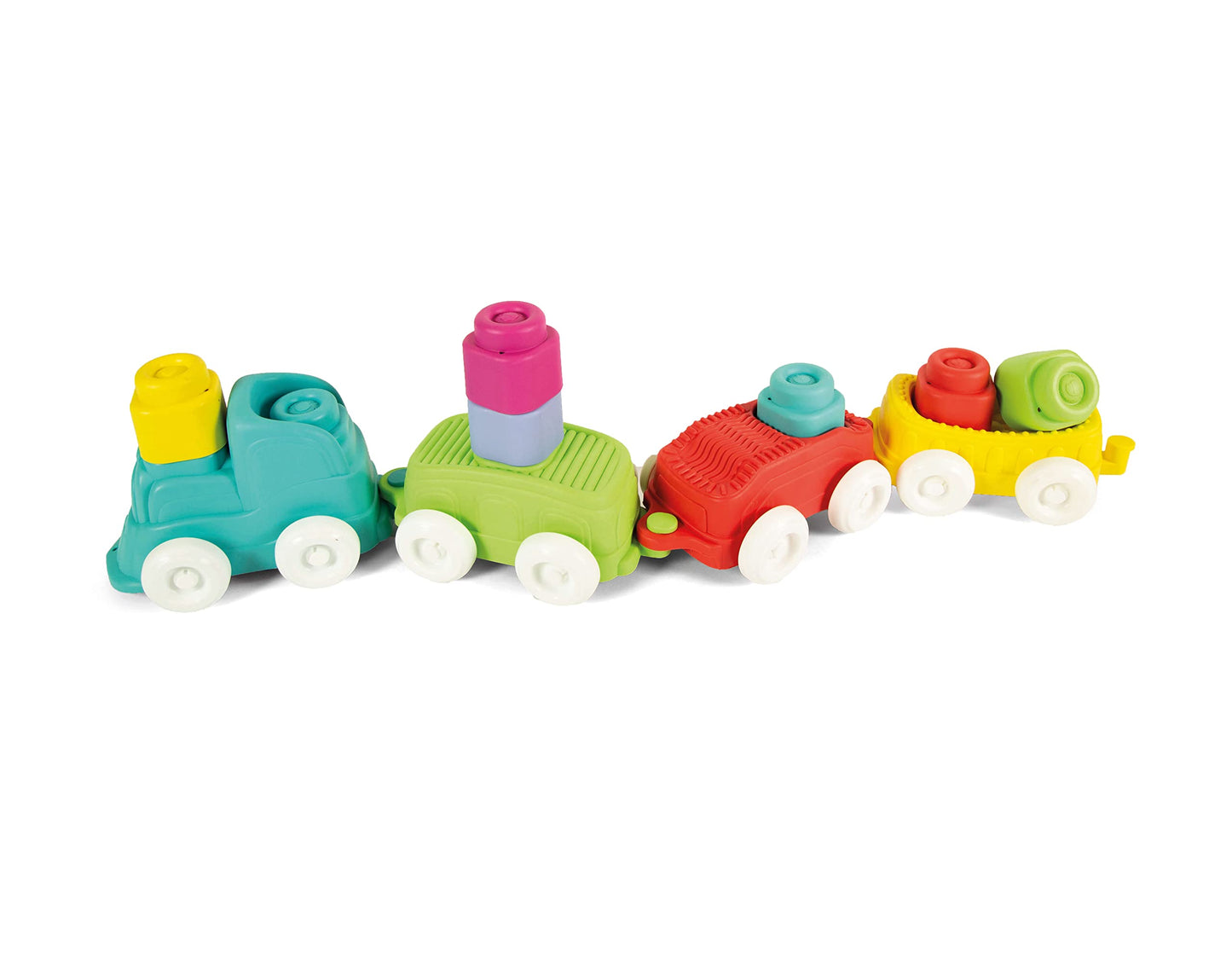 Clementoni Soft Clemmy Move & Play Sensory Train For 6+ Months - Made in Italy