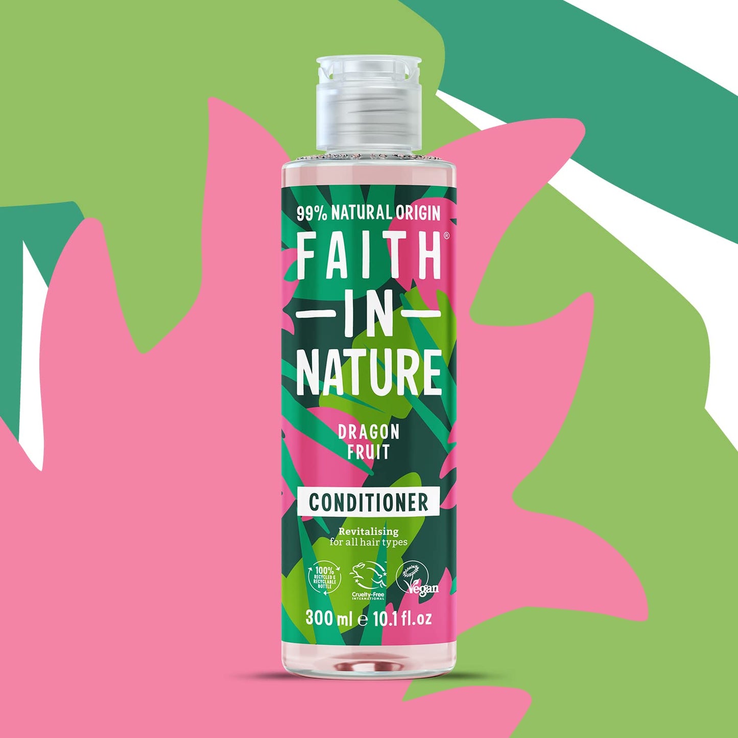 Faith In Nature 300ml Natural Dragon Fruit Conditioner - Made in UK