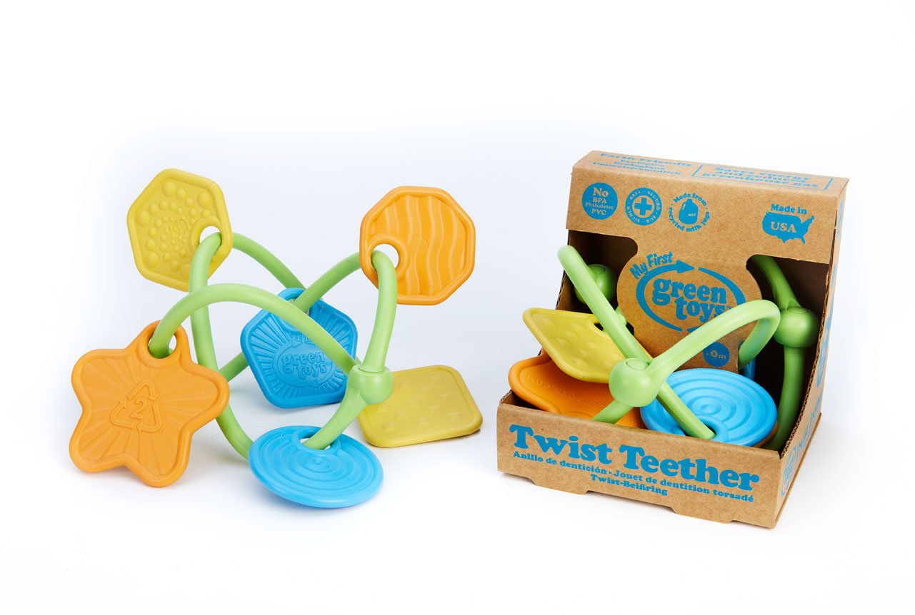 Green Toys Twist Teether - Made in U.S.A.