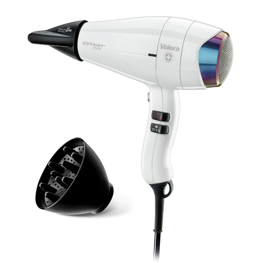 Valera ePower 2020eQ Professional Eco-Friendly Ionic Hairdryer 1600W - Made in Switzerland