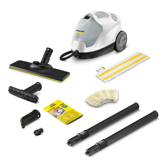 Kärcher Steam Cleaner SC 4 EasyFix, steam pressure: 3.5 bar, heating time: 4 min, power: 2000 W, surface power: 100 m² - Made in Germany