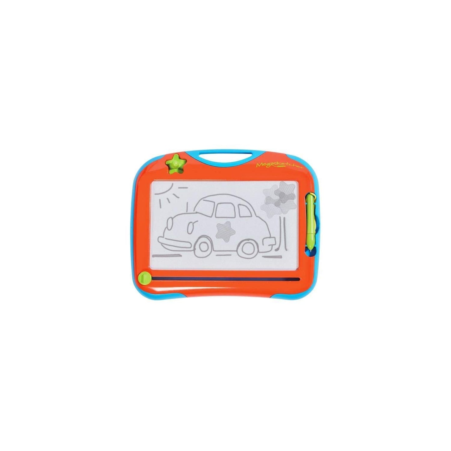 TOMY Megasketcher Mini Magnetic Drawing Board Aged 3+ Length 14cm - Made in Indonesia