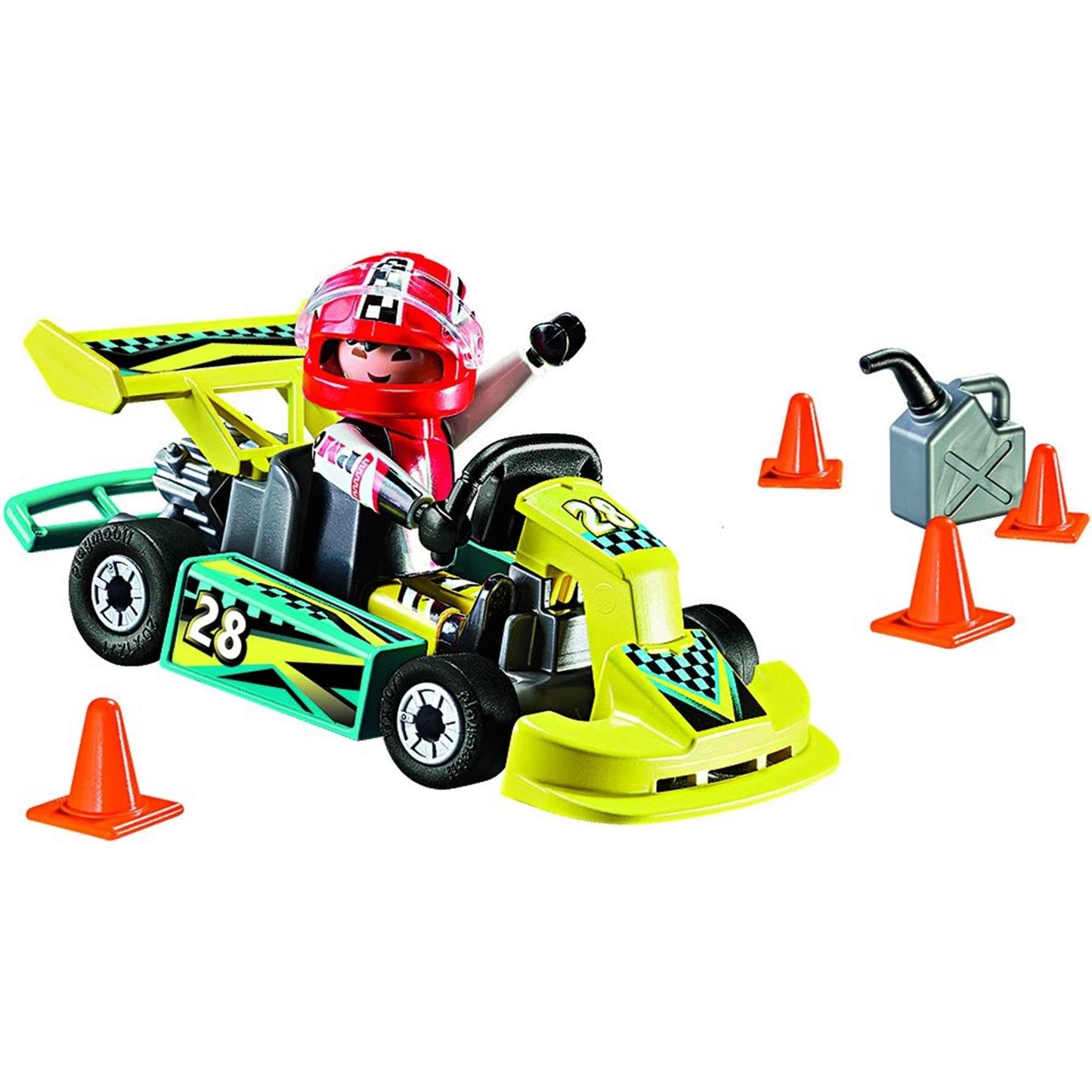 Playmobil Action Go-Kart Racer Small Carry Case - Made in Germany, Malta, Tunisia & Spain