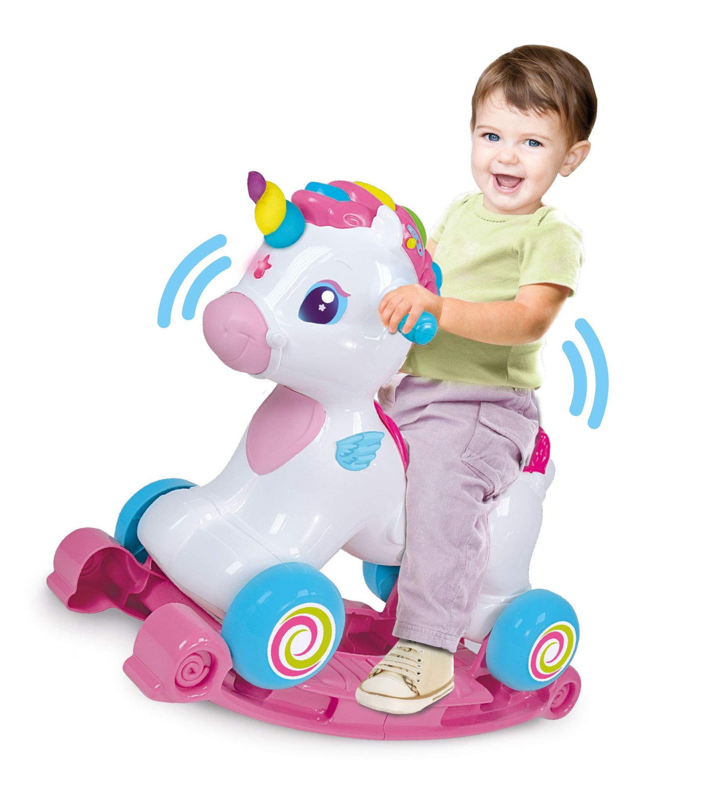 Clementoni Magical Unicorn Rocker 12+ Months - Made in Italy