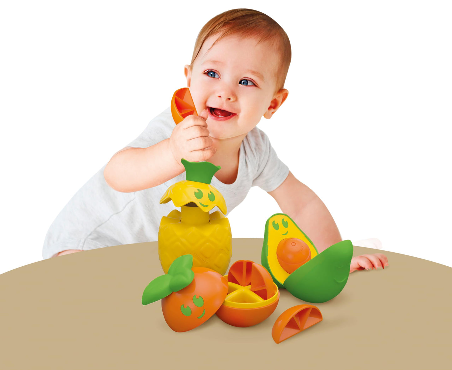 Clementoni Fruit Puzzle For 1 Year Olds - Made In Italy