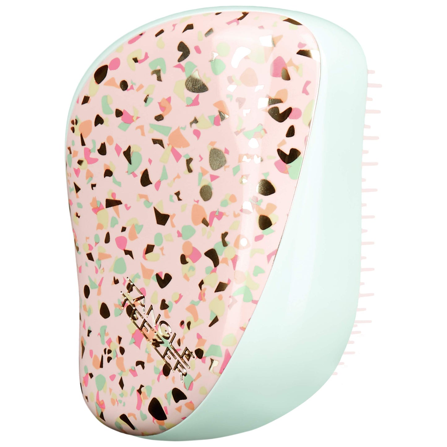 Tangle Teezer Compact Styler, Detangling Hairbrush, Terazzo - Made in UK