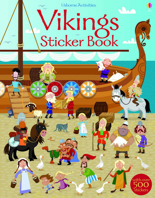 Vikings Sticker Book - Printed in Malaysia