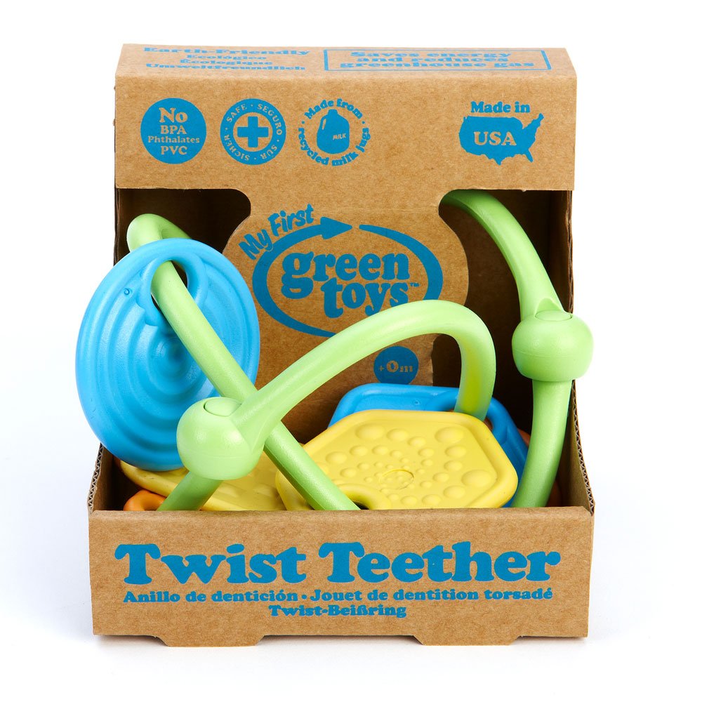 Green Toys Twist Teether - Made in U.S.A.