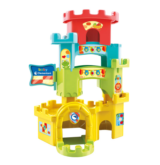 Clementoni Baby Roll and Drop Fun Castle - Made in Italy