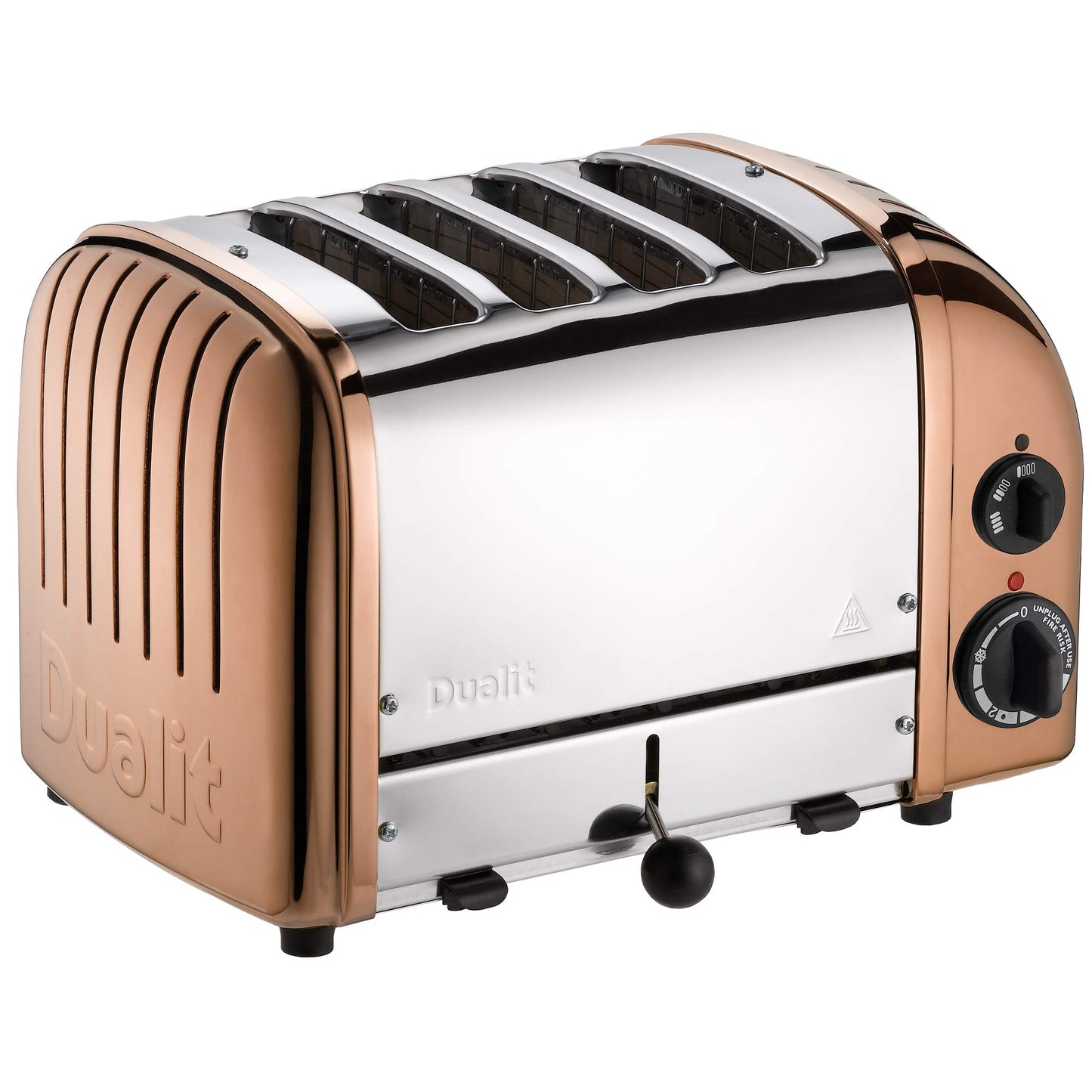 Dualit Classic 4 Slice Vario Stainless Steel Toaster - Hand Built in UK