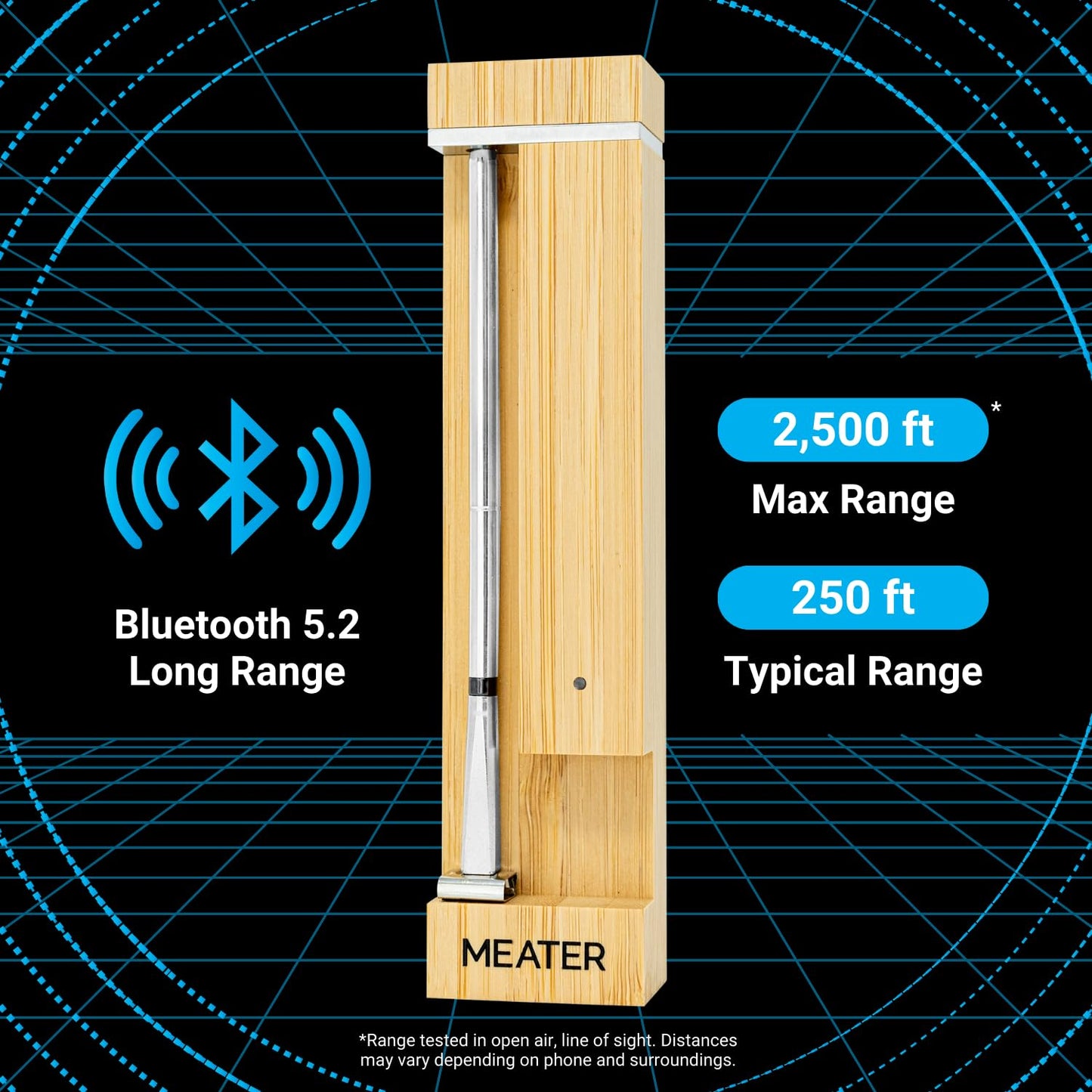 MEATER Pro / 2 Plus: Wireless Smart Bluetooth Meat Thermometer with Free App - Made in Taiwan