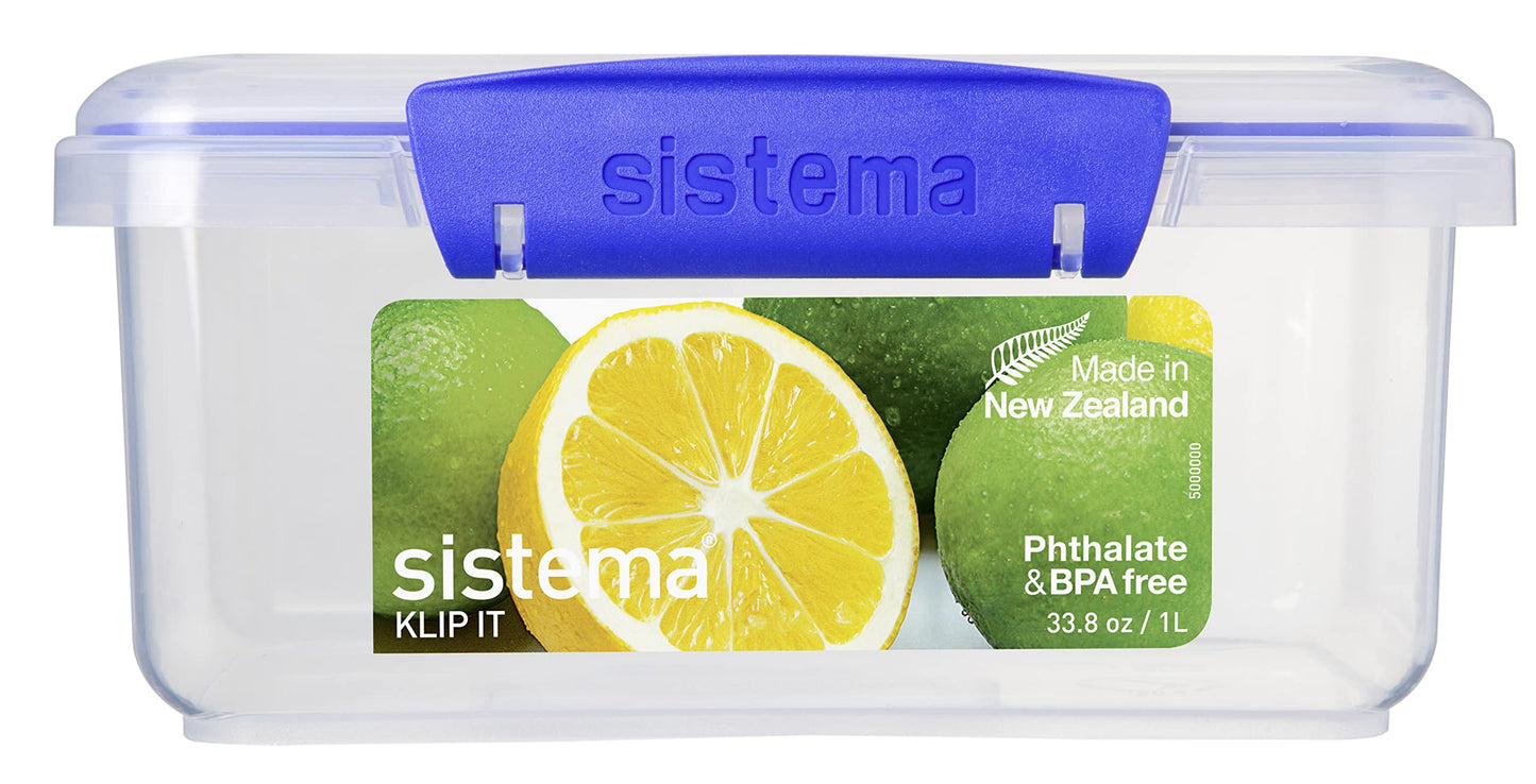 Sistema KLIP IT Food Storage Container 1L - Made in New Zealand