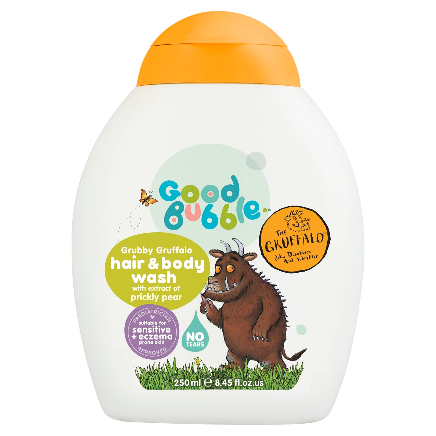 Good Bubble Gruffalo 250ml Tear-Free Hair & Body Wash - Made in UK