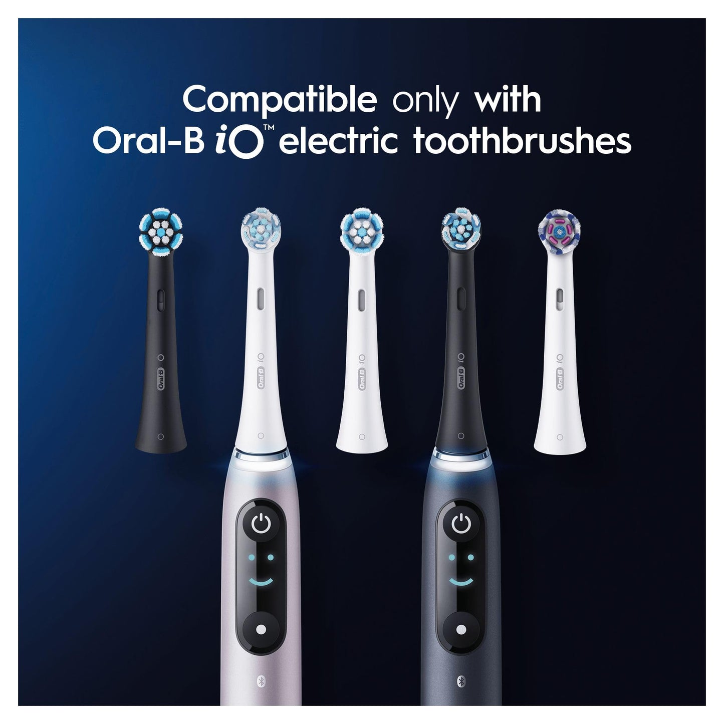 Oral-B iO Ultimate Clean Electric Toothbrush Head (Pack of 8) - Made in Poland