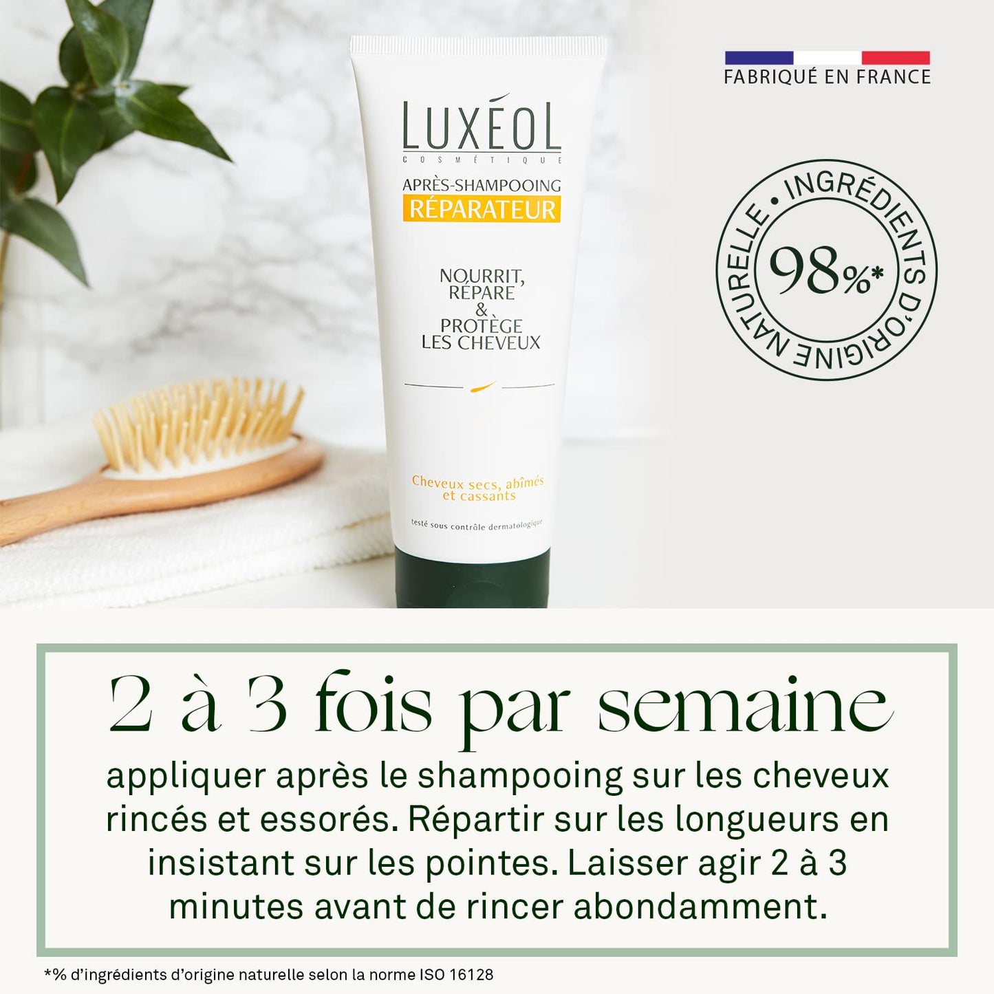 Luxéol Restorative Conditioner 200ml - Made in France