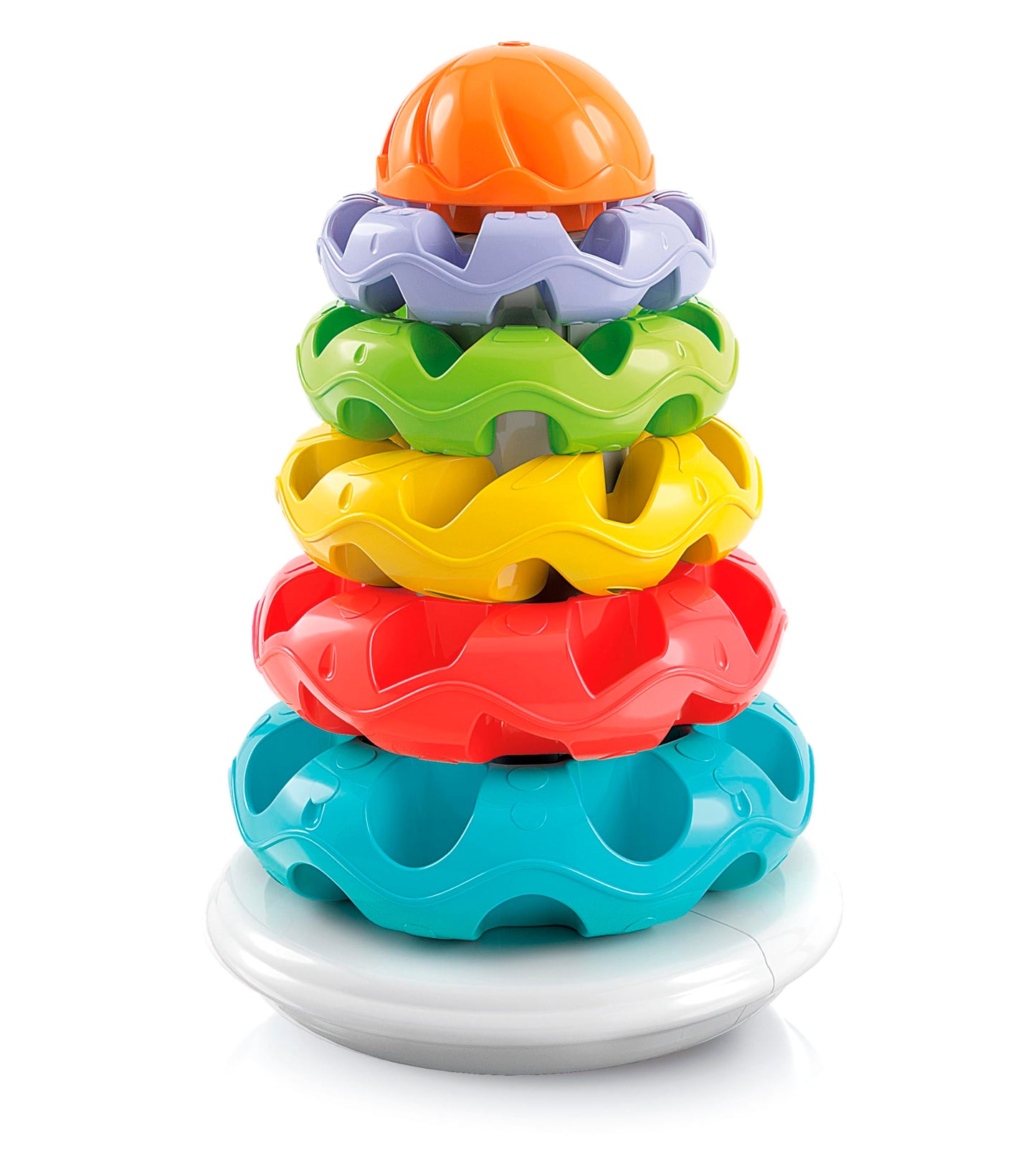 Clementoni Stacking Rings Toy - Made in Italy