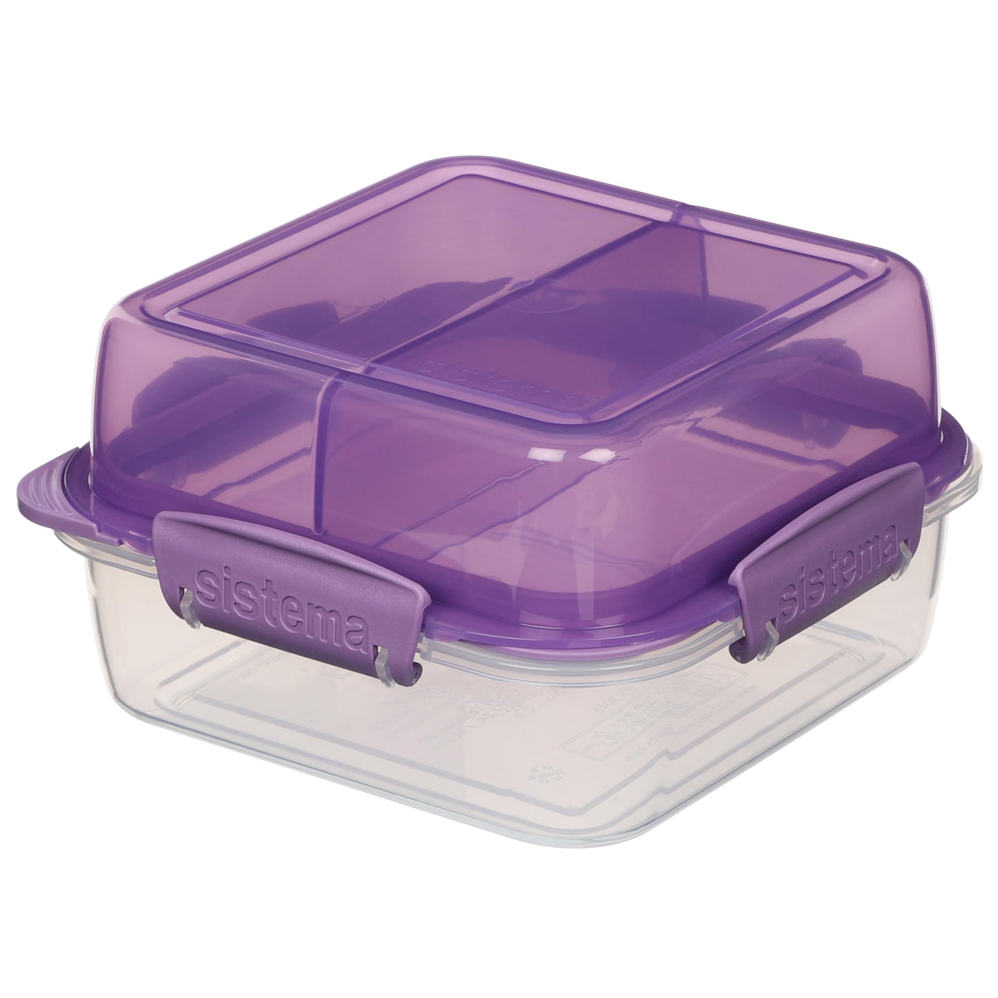 Sistema TO GO 1.24L Lunch Box with Compartments - Made in New Zealand