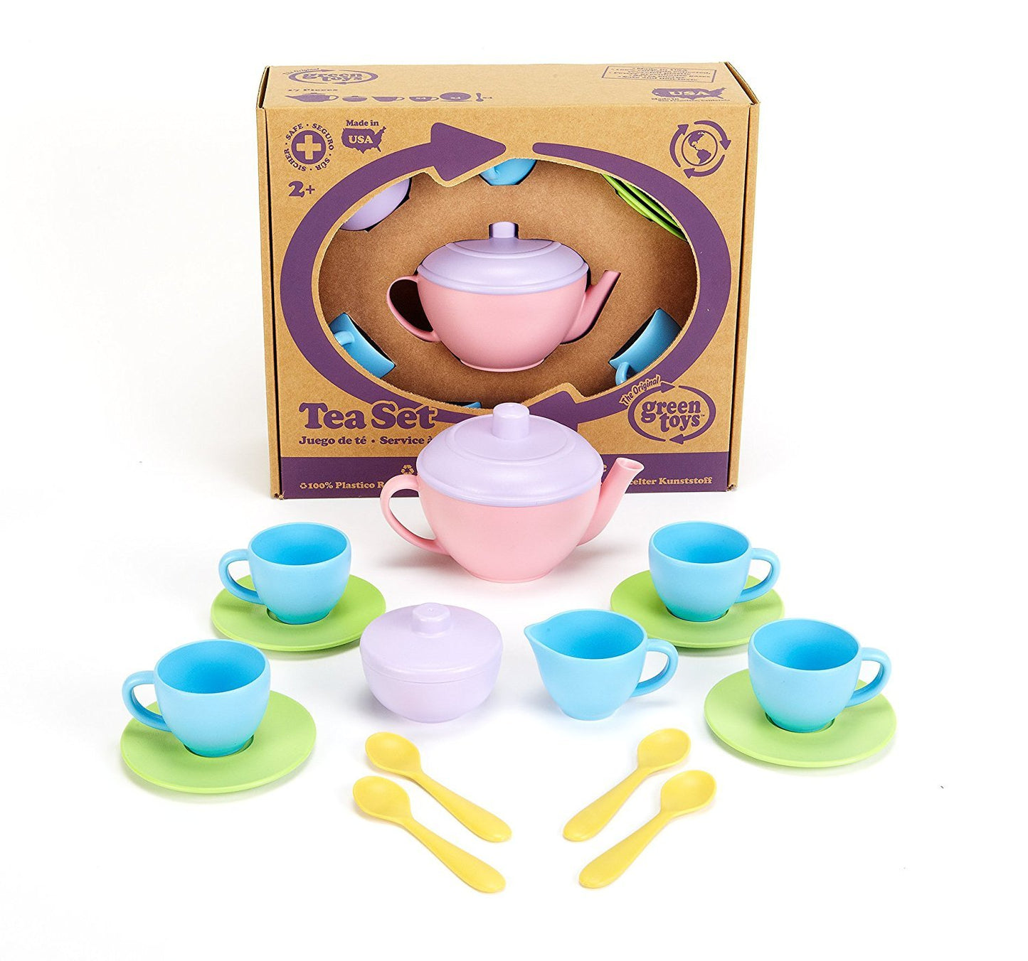 Green Toys Tea Set - Made in U.S.A.