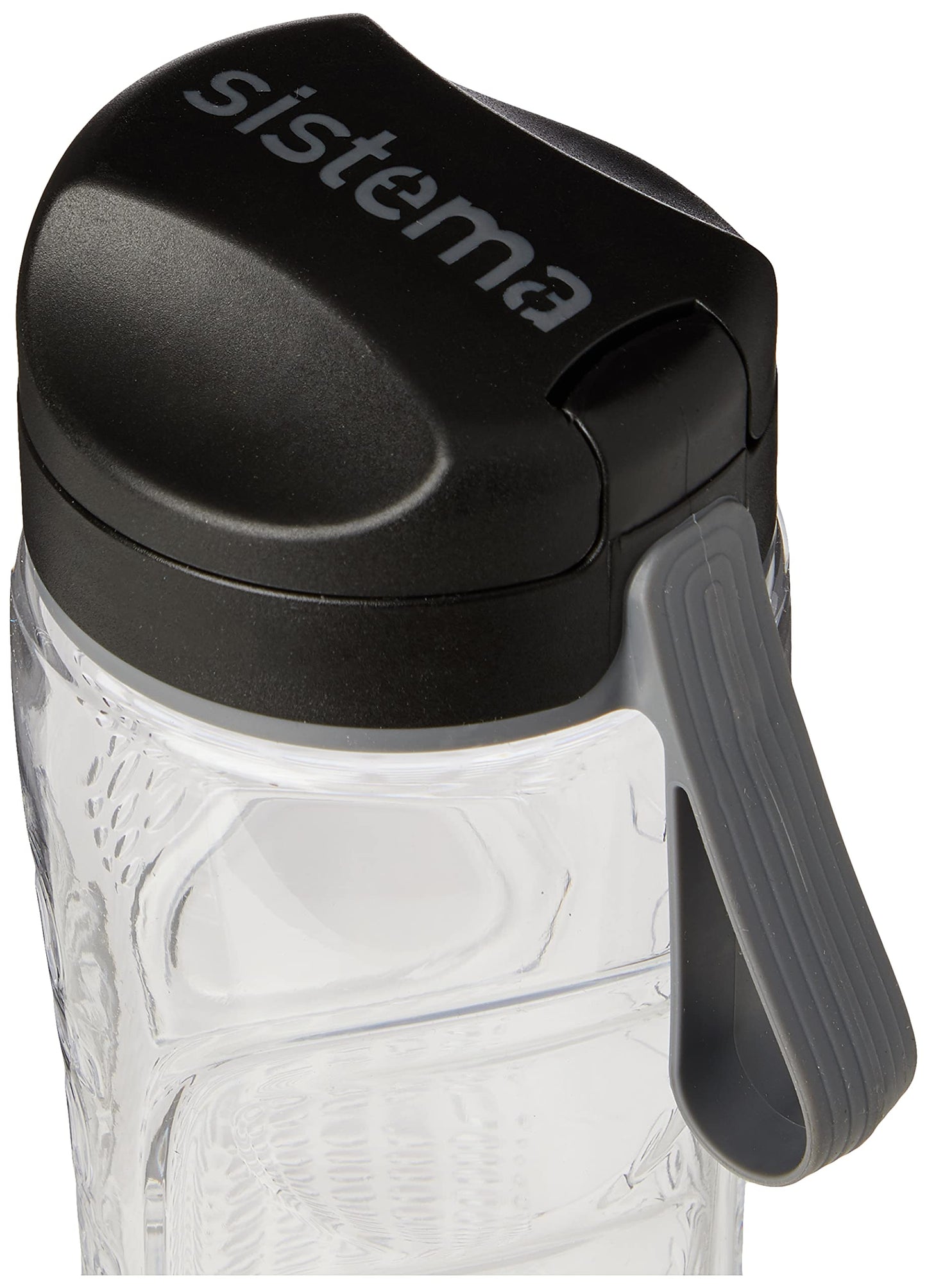 Sistema 800 ml Hydrate Tritan Active Sports Water Bottle (Black) - Made in New Zealand