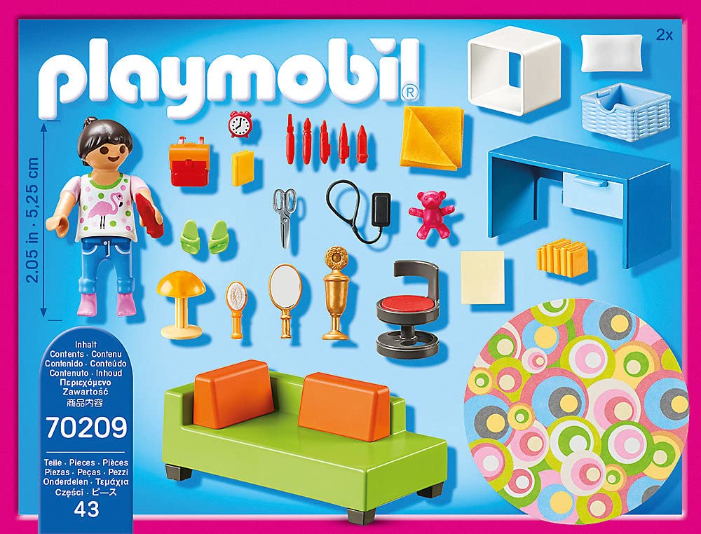 Playmobil Dollhouse Children's Room, Ages 4+ - Made in Malta