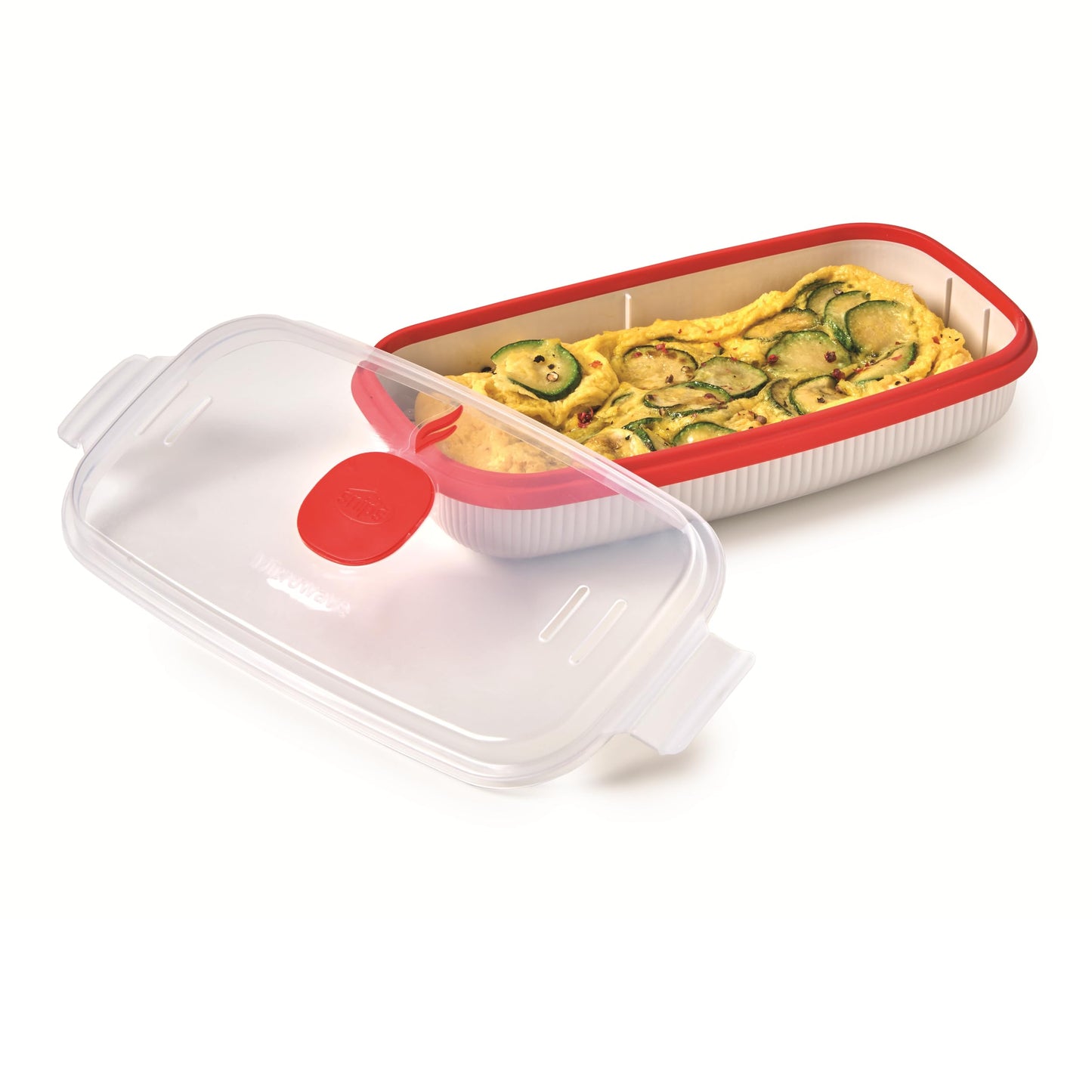 Snips Microwave EGG POACHER and Omelette Maker 0.75L (24 x 12.5 x 6 cm) - Made in Italy