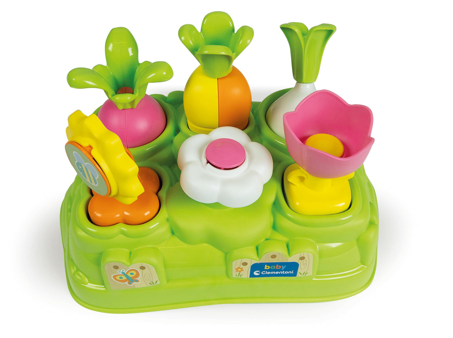 Clementoni Baby Gardening Set Sensory Play for 10+ Months, Eco Friendly - Made in Italy